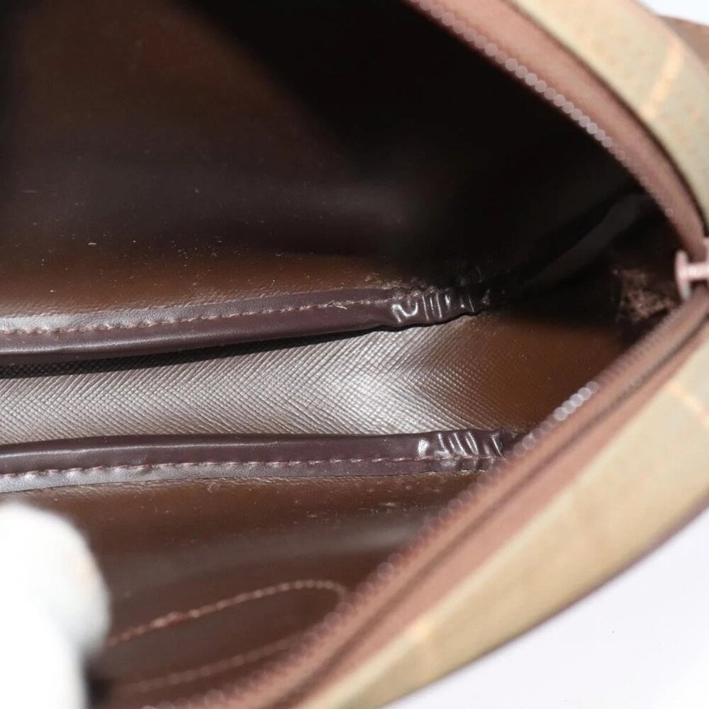 Burberrys Nova Check Shoulder Bag Canvas Beige Auth bs27696 - Picture 13 of 15